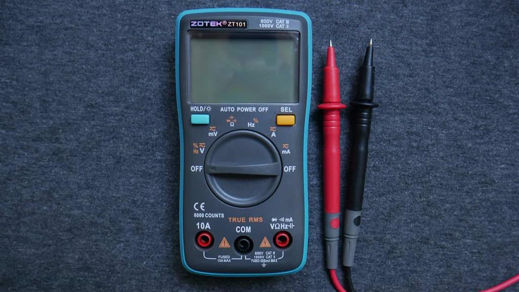 اموزش تست قطعات موبایل با مولتی متر